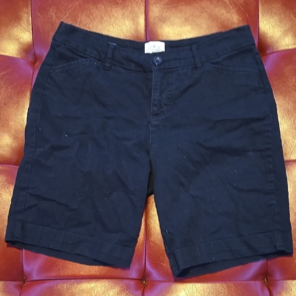 Black Casual Shorts